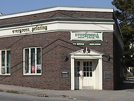 Evergreen Custom Printing Building